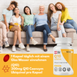 Coenzyme Q10 Softgels, 200mg - Image 8