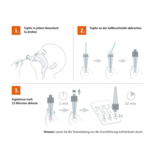 Influenza Corona Flu -SARS-COV-2 Influenza A/B & RSV 4-in-1 Combi Corona Quick Test Self Test Flu Nasal Covid-19 Test Quick and Easy Home or on Holiday Pack of 5 – Bild 4