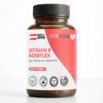 Vitanow Vitamin B Complex – Complete B1-B12 Formula (60 Organic Capsules)