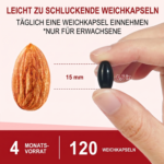 Astaxanthin 12mg, 120 Softgels - 4 Month Supply, Astaxanthin Supplements Sourced from Fresh Microalgae, Non-GMO, Gluten Free, Easy to Swallow – Bild 7